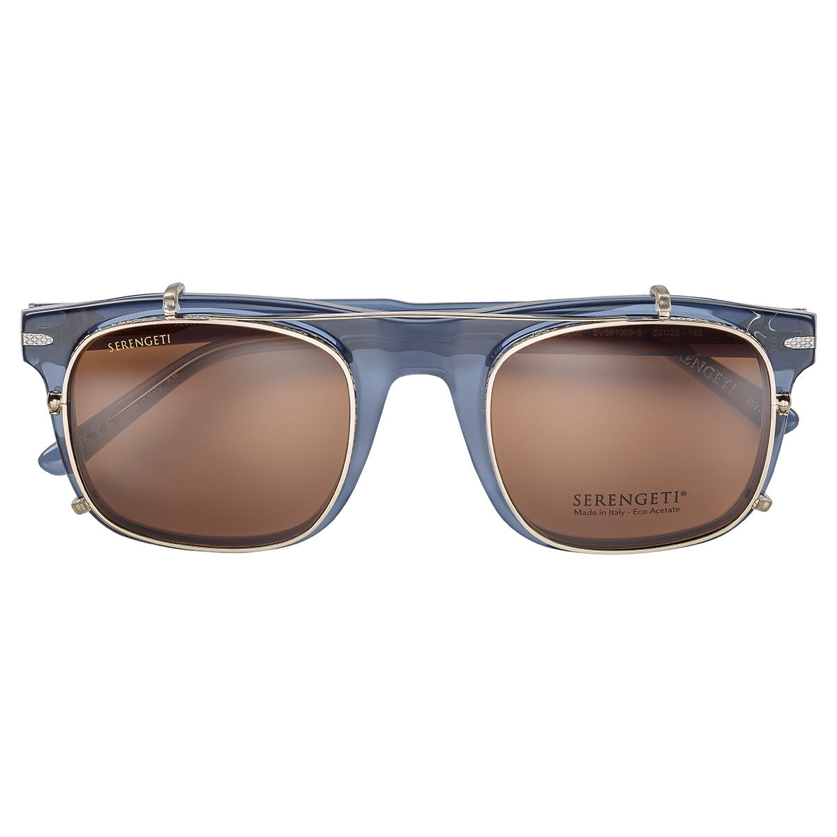 CLIP ON NELSON, Shiny White Gold-Mineral Polarized Drivers Cat 2 to 3, hi-res image number null